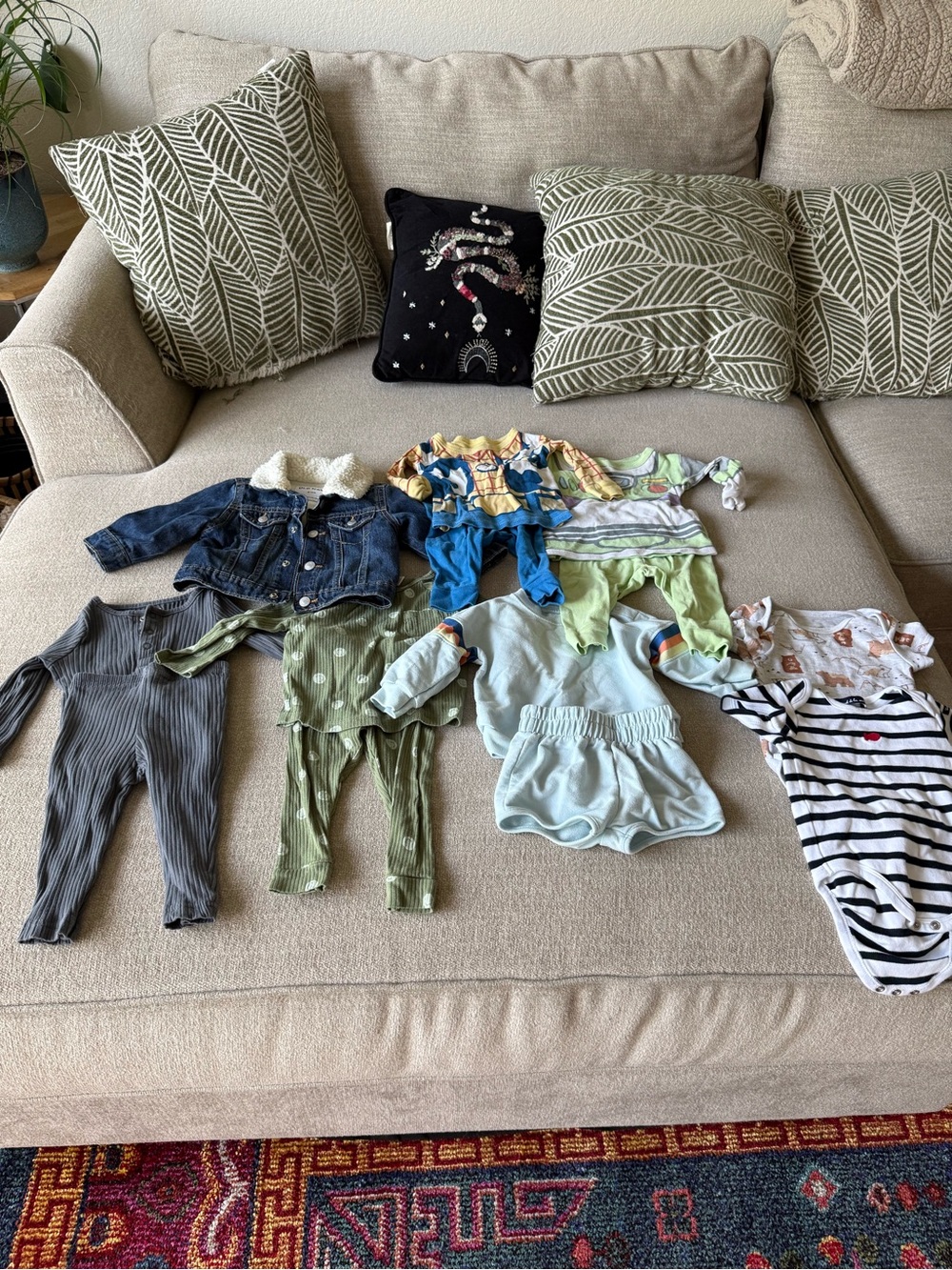 Baby 6-9 month Little Planet + Cat & Jack Bundle